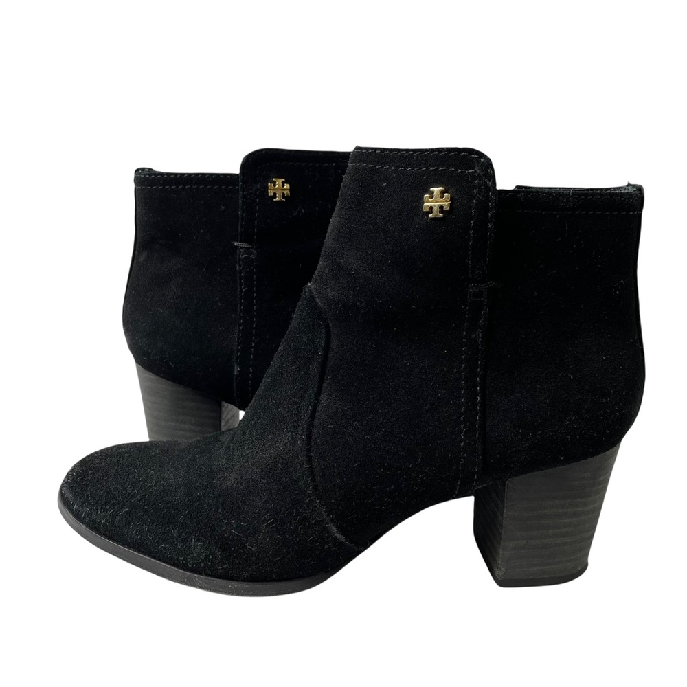 Tory Burch sabe black suede booties